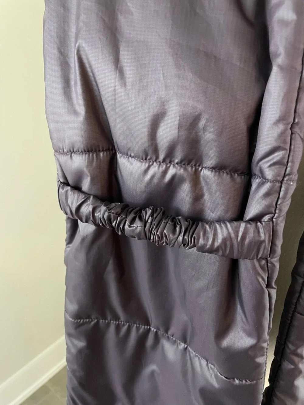 Ugg Puff Scarf Plum Packable All Weather Purple
